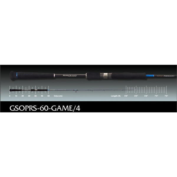 ロッド Graphiteleader PARAGGIO GSOPRS-60-GAME/4 GraphiteLeader by OLYMPIC PARAGGIO GSOPRS-60 GAME/4 – Po Kee Tackle