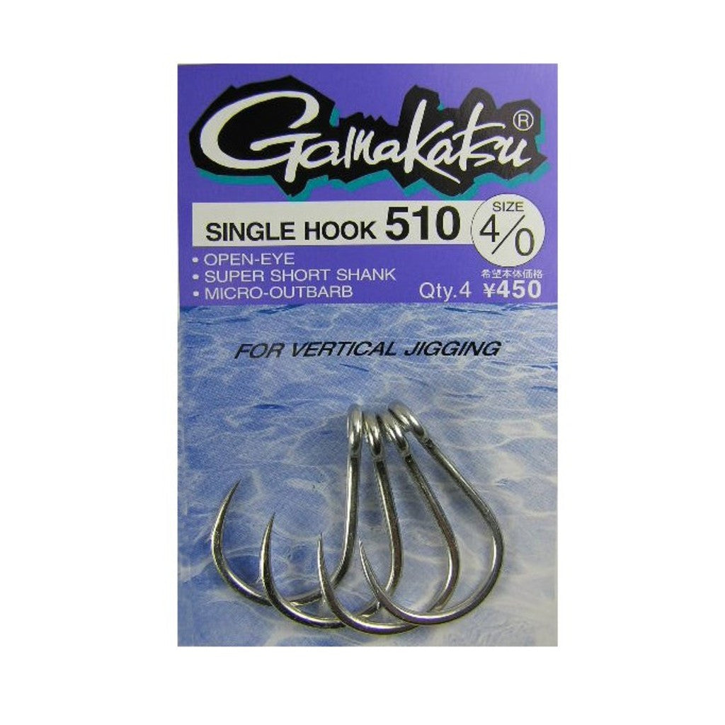 Single Egg Hooks, Barb on Shank Snell (10 Pack) - Gamakatsu USA Fishing  Hooks