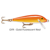 Rapala Countdown CD07 GFR Gold Fluorescent Red
